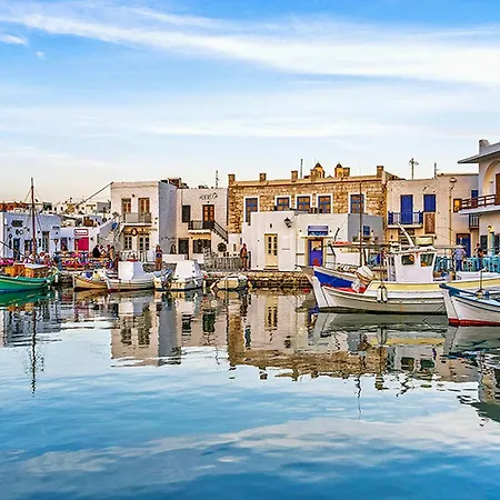 Luxury Naxos Superior Quadruple Center Modern Furnishing With Private Balcony Saint George